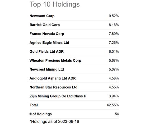 gdx top holdings